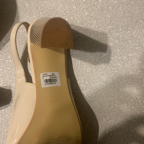 White heels, party shoes,party heels, white shoes, stellatoes, white stellatoes - Picture 4 of 4